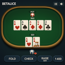 BetAlice - Poker - Caribbean Stud and Texas Hold'em Variants